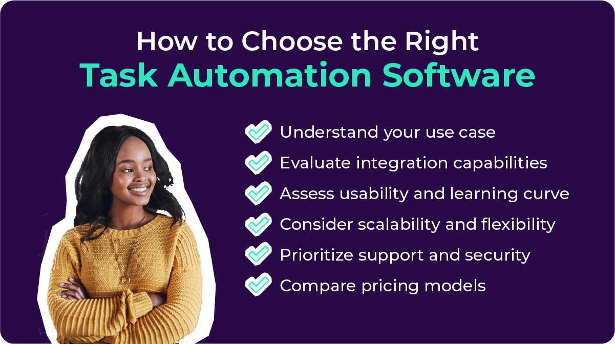 How to choose the right task automation software.